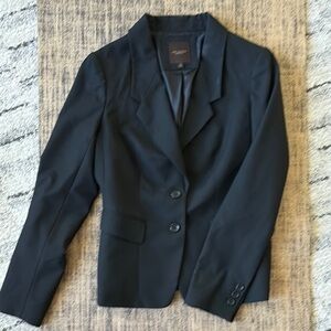 Limited Black Blazer Modern Tailored Suit Jacket